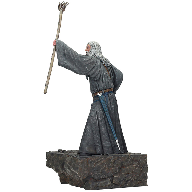 Le seigneur Des Anneaux Lotr Statue PVC Gandalf Moria Battle 18cm